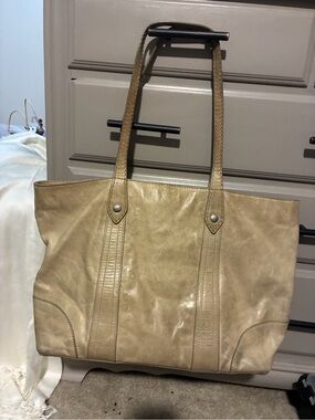 Frye Tan Leather Tote